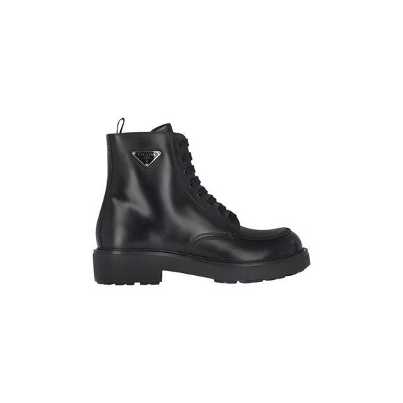 Prada Men Logo Ankle Boots - Picture 1 of 5
